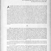 1452 - Page 1353 - Partie scientifique. Premiers enseignements du congrès international de pédiatrie, de New-York 15-18 juillet 1947 [G. Lavalée]