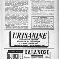 1478 - Page 1379 - Dernières nouvelles. Université de Paris - faculté de médecine / Institut de médecine coloniale