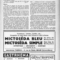 1504 - Page 1405 - Correspondance. Sécurité sociale. Accidents du travail. La fixation des rentes dans la nouvelle législation sur les accidents du travail / Accidents du travail et Assurances sociales