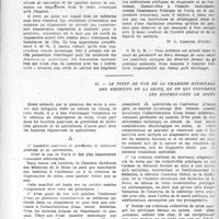 1530 - Page 1431 - Partie professionnelle. Libres opinions. La question des dispensaires. Le dispensaire municipal est-il justifié ? / Le point de vue de la chambre syndicale des médecins de la seine, en ce qui concerne les dispensaires de soins