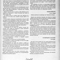1552 - Page 1453 - Partie scientifique. A propos du traitement des verrues plantaires. Électroncoagulation, R. Hy / Radiothérapie, Dr A. Sobel / Ni bistourni ni rayons, Dr Brette