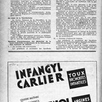 1575 - Page 1476 - Dernières nouvelles. Hôpital communal de Courbevoie (Seine) / Congrès Universel de la Voix / Au sujet de la Tyrothricine / Syndicat Départemental des Médecins de la Loire-inférieure et Syndicats de la Circonscription sanitaire de Nantes