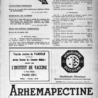 1578 - Page 1479 - A travers l'officiel. Auxiliaires médicaux / Dommages de guerre / Frais de justice criminelle