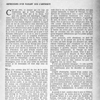 1598 - Page 1499 - Partie professionnelle. Suite américaine. Impressions d’un passant sur l'Amérique
