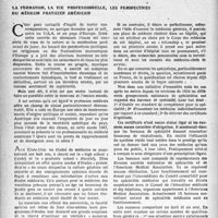 1637 - Page 1538 - Partie Professionnelle. Suite Américaine. La formation, la vie professionnelle, les perspectives du médecin praticien américain