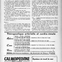 1648 - Page 1549 - Correspondance. Accidents du travail. Honoraires d’assistance à l’expertise / Accident du travail causé par un tiers. Honoraires médicaux
