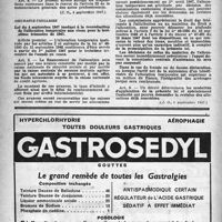 1661 - Page 1562 - A travers l'officiel. Sécurité sociale. Qualification des spécialistes / Assurance-vieillesse