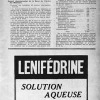 1736 - Page 1637 - Dernières nouvelles. Journées Médicales d’Angers / Conseil départemental de la Seine de l'Ordre des Médecins / Comité de coordination de la Région Parisienne