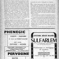 1771 - Page 1672 - Échos & commentaires. Restrictions d’essence et médecine / Cabinets multiples, itinérants et forains