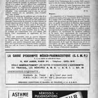 1776 - Page 1677 - Correspondance. Déontologie. La question des doubles-cabinets / Sécurité sociale. La Commission régionale d’action sanitaire et sociale
