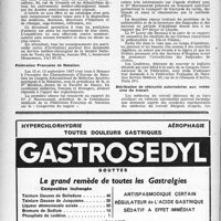 1783 - Page 1684 - Dernières nouvelles. Les surplus alliés en matériel médicaux-chirurgical / Fédération Française de Natation / Attribution de véhicules automobiles aux médecins du travail