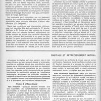 1795 - Page 1696 - Partie Scientifique. Une “ tumeur abdominale " d'évolution heureuse, (Abcès éberthien de la paroi), par P. Michon / Digitale et rétrécissement mitral. Formes à rythme sinusal