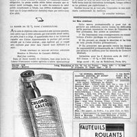 1825 - Page 1726 - Échos & commentaires. Vers une réforme de la sécurité sociale ? / La baisse de 10 % dans l’agriculture