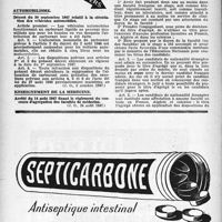 1833 - Page 1734 - A travers l'officiel. Automobilisme / Enseignement de la médecine