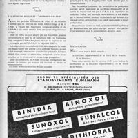 1947 - Page 1848 - Échos & commentaires. A propos de la procédure de qualification des spécialités / Les médecins belges et l’assurance-maladie / Rectification