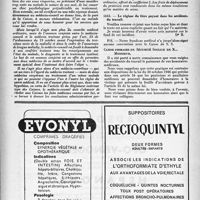 1949 - Page 1850 - Correspondance. Sécurité sociale. Le médecin traitant doit-il répondre aux questions du médecin-conseil ? / Le régime du tiers payant dans les accidents du travail