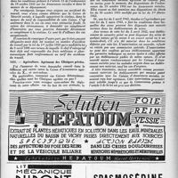 1950 - Page 1851 - Correspondance. Sécurité sociale. Le régime du tiers payant dans les accidents du travail / Agriculture. Agrément des Cliniques privées