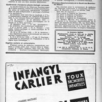 1990 - Page 1891 - Dernières nouvelles. Académie royale de médecine de Belgique / Conférences d’anatomie-physio-biologie nerveuse / Hygiène scolaire et universitaire / Direction départementale de la Santé des Bouches- du-Rhône