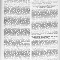 2005 - Page 1906 - Partie Scientifique. Les sociétés savantes. Académie nationale de médecine, Séance du 6 juillet 1947. La périartérite noueuse / Premiers résultats dans le traitement chirurgical de la surdité par otospongiose / Activité curative de la streptomycine dans la tuberculose expérimentale de la souris / La cuti-réaction à la tuberculine, lors de l’incorporation de la classe 1946 / Rapport au nom de la Commission par l’épilation esthétique, acte professionnel