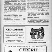 2042 - Page 1943 - A travers l'officiel. Santé publique / Auxiliaires médicaux