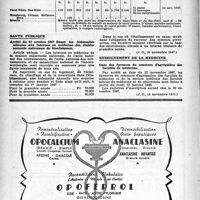 2075 - Page 1976 - A travers l'officiel. Sécurité sociale / Santé publique / Enseignement de la médecine