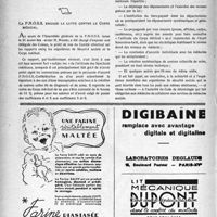 2111 - Page 2012 - Échos & commentaires. La qualification des spécialistes / La F. N. O. S. S. engage la lutte contre le Corps médical