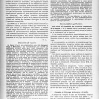 2139 - Page 2040 - Partie scientifique. 50e Congrès de l’association Française de chirurgie. Troisième rapport, Les dystonies biliaires, MM. F. Poilleux et Guillet / Congrès de chirurgie de Londres (Erratum)