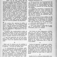 2192 - Page 2093 - Partie professionnelle. Organisation professionnelle. La profession médicale et les dispensaires ou centres collectifs de diagnostics et de soins