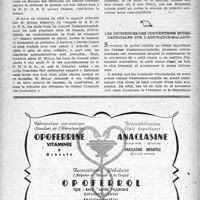 2203 - Page 2104 - échos & commentaires. Les causes de déficit / Les incidences des conventions internationales sur l’assurance-maladie