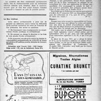 2206 - Page 2107 - échos & commentaires. Le remboursement par la sécurité sociale des frais de traitement par la streptomycine / Correspondance. Application de tarifs d’honoraires. Forfait d’accouchement