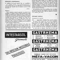 2207 - Page 2108 - Correspondance. Application de tarifs d’honoraires. Forfait d’accouchement / Médecine d’entreprise. Le médecin du travail peut-il être un contrôleur ? / Sécurité sociale. Accidents du travail. Aggravation résultant d’un nouvel accident