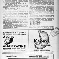 2220 - Page 2121 - A travers l'officiel. Hôspitalisation privée / Salaires