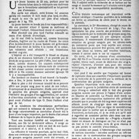 2238 - Page 2139 - Partie professionnelle. Propos du jour. Les conséquences conjugales d’une transfusion