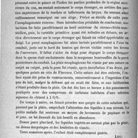 0124 - Page 116 - Analyses et comptes rendus. Publications françaises. Oesophagotomie externe pour retirer un bouton de manchette, par le Dr Périer. (Acad. de méd...)
