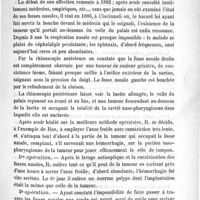 0103 - Page 95 - Analyses et comptes rendus. I. Nez. Vascular Tumors of the Anterior Nases. (Tumeurs vasculaires de la partie antérieure des fosses nasales), par le Dr Joseph V. Ricketts... In The Cincinnati Lancet Clinic...