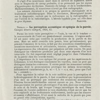 0511 - Page 509 - Revue analytique (Ouvrages, thèses et articles). Chalier et Mlle Schoen. - Mort rapide par hypertrophie du thymus. Soc. méd. des hôp. de Lyon..., in Lyon méd... [Sargnon] / Seeman. - La perception acoustique et optique de la parole. Casopis lékaru ceskych...