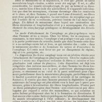 0885 - Page 884 - Revue analytique (Ouvrages, thèses et articles). V.-E. Negus. - A propos du développement des diverticules pharyngés. Journ. of Laryng. and Otology... [Quirin] / Curehad. - Goitre et diverticule oesophagien. Revue de Laryngologie...