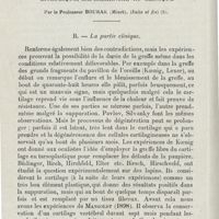 0957 - Page 956 - Mémoires. Greffe des tissus osseux, cartilagineux et graisseux, en oto-laryngologie au point de vue biologique, expérimental et clinique. Par le Professeur Bourak... (Suite et fin)