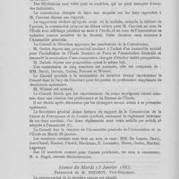 0123 - Page 122 - Association générale des dentistes de france. Société civile de l'école dentaire de Paris. Séance du mardi 30décembre 1884 / Séance du mardi 13 janvier 1885
