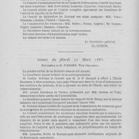 0211 - Page 210 - Association générale des dentistes de France. Société civile de l'école dentaire de Paris. Assemblée générale annuelle du mardi 27 janvier 1885. Conseil de direction. Séance du mardi 2 février 1885 / Séance du mardi 10 mars 1885