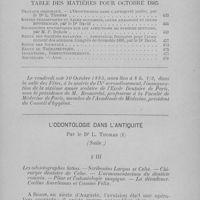 0400 - Page 433 - L’odontologie dans l’antiquité par le Dr L. Thomas (Suite)