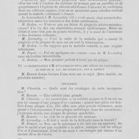 0082 - Page 71 - Société d’odontologie de Paris. Compte rendu général annuel par M. Blocman. Compte rendu de la Séance du mardi 8 janvier 1890. Gingivités à la suite de l'influenza, par M. Lecaudey / Présentation d's métalliques pour les pièces de caoutchouc, au nom de M. Lot, par M. Ronnet / Reconstitution des maxillaires inférieur et supérieur et instauration de la face, par M. Ronnet