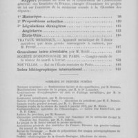 0111 - Page sans numérotation - Table les matières pour mars 1890