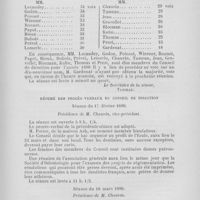 0190 - Page 171 - Association générale des dentistes de France et société civile de l'école et de l'hôpital dentaires de Paris. Assemblée générale annuelle, séance du mardi 28 janvier 1890 / Résumé des procès-verbaux du conseil de direction - Séance du 17 février 1890 / Séance du 18 mars 1890