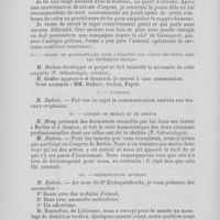 0617 - Page 566 - Société d'odontologie de Paris. Séance du 14 octobre 1890. Accident occasionné par L’emploi de la clef garengeot par M. Pannetier / Projet de questionnaire pour l'enquête sur l’état des dents chez les différents peuples / Congrès de Berlin et de Genève / Présentations diverses