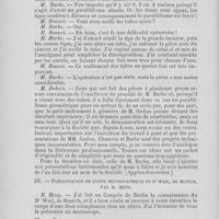 0040 - Page 32 - Société d’odontologie de Paris. Séance du mardi 3 décembre 1890. INouveau moyen d’obtenir le parallélisme des pivots, par M. Barbe / IIPrésentation de coupe micrographique du Dr Weil, de Munich, par M. Meng / IRapport de la commission nommée pour examiner le questionnaire sur l’étude des dents chez les différents peuples, par M. Papot