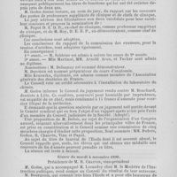 0061 - Page 53 - Chronique professionnelle. Association générale des dentistes de France et société civile de l’école et de l’hôpital dentaires de Paris. Conseil de Direction. — Résumé des procès-verbaux. Séance du mardi 28 octobre 189 / Séance du mardi 4 novembre 1890