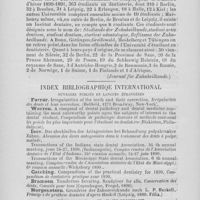 0066 - Page 58 - Congrès dentaire international de 1889. École dentaire de Paris / Statistique des étudiants dentistes en Allemagne