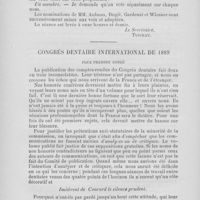 0106 - Page 98 - Société d’odontologie de Paris. Rapport de M. Ronnet, trésorier / Congrès dentaire international de 1889
