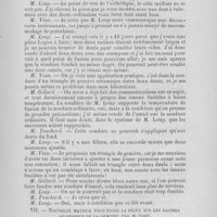 0197 - Page 173 - Société d’odontologie de Paris. Séance du mardi 3 mars 1891. — Pièce à pont, dents logan avec nouveau système de soudure pour la porcelaine, par M. Loup / VINouvelle matrice pour poser la digue sur les racines au-dessous de la gencive, par M. Loup